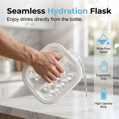 🧊Portable Silicone Ice Ball Maker Kettle 🍹