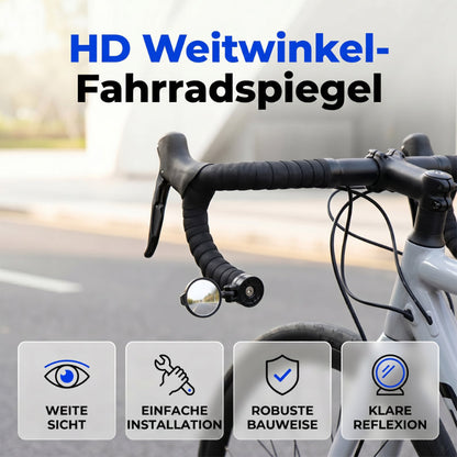 🚴👀 360° All-View Rotating Bicycle Rearview Mirror
