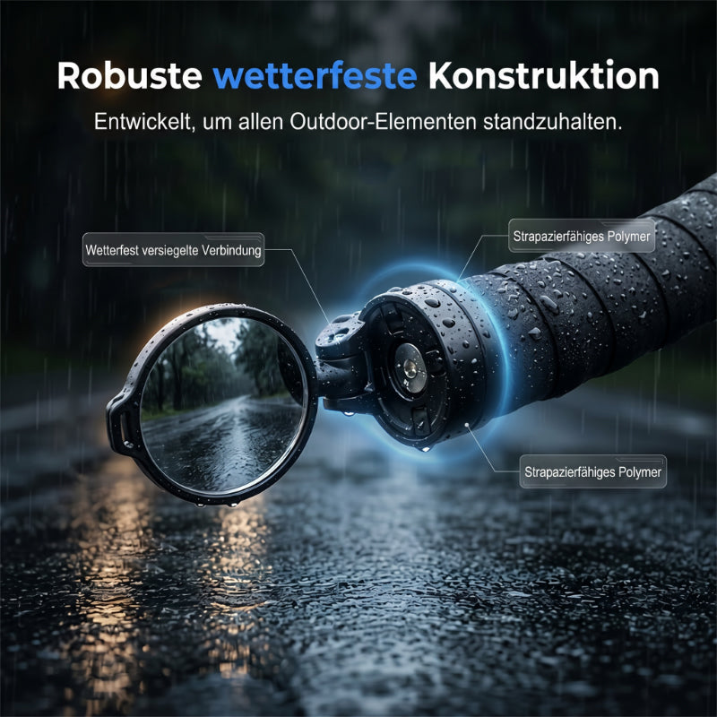 🚴👀 360° All-View Rotating Bicycle Rearview Mirror