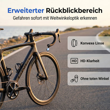 🚴👀 360° All-View Rotating Bicycle Rearview Mirror