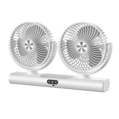🌬️❄️ 360° Dual Head Oscillating Ceiling Fan