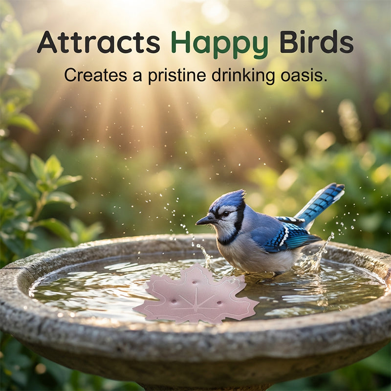 🐦✨Universal Fit Bird Bath Purifier – Keep Water Cleaner Naturally