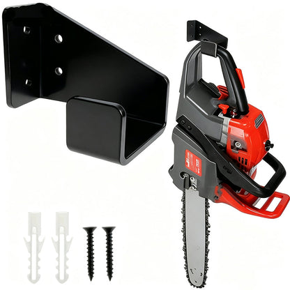 🪚🧱Heavy-Duty Wall Mount Chainsaw Hanger