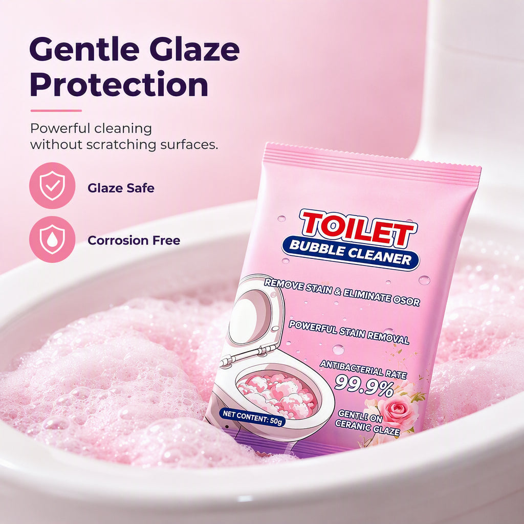 Deep-Clean Toilet Bowl Powder – Effortless Stain & Buildup Cleaning for a Fresher Bathroom