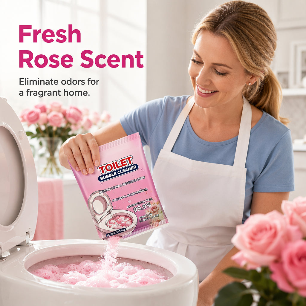 Deep-Clean Toilet Bowl Powder – Effortless Stain & Buildup Cleaning for a Fresher Bathroom