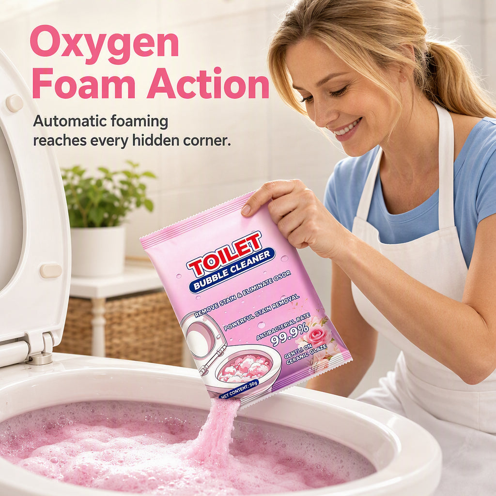 Deep-Clean Toilet Bowl Powder – Effortless Stain & Buildup Cleaning for a Fresher Bathroom
