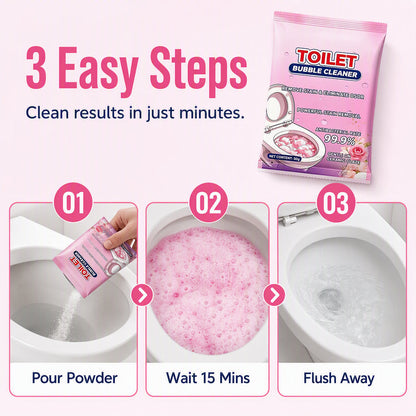 Deep-Clean Toilet Bowl Powder – Effortless Stain & Buildup Cleaning for a Fresher Bathroom