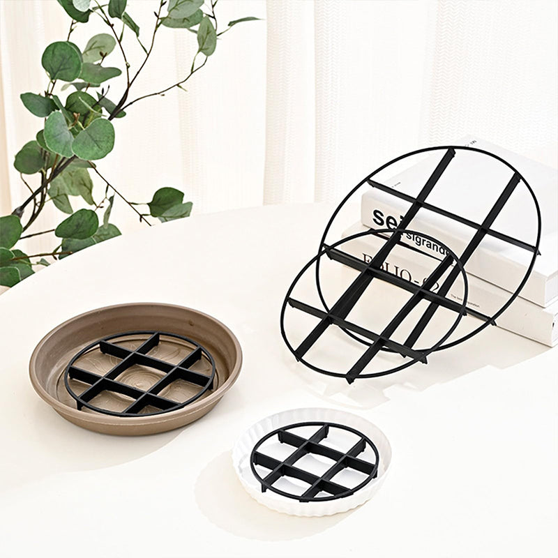 🪴 Root-Saving Raised Pot Stand – Better Airflow, Faster Drainage & Cleaner Floors