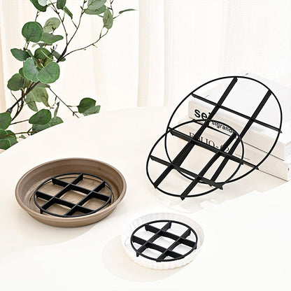 🪴 Root-Saving Raised Pot Stand – Better Airflow, Faster Drainage & Cleaner Floors