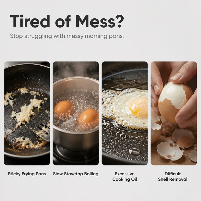 🍳 2-Egg Microwave Poacher – Quick Breakfast Maker for Busy Mornings