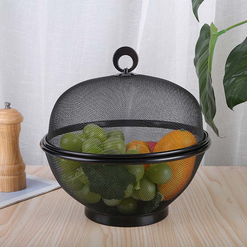 🍎 LIMITED‑TIME 50% OFF! 🧺🍇 FreshKeep Covered Produce Basket – Breathable, Drainable & Insect-Resistant Kitchen Storage