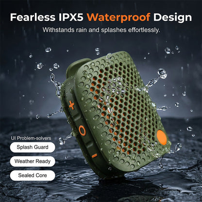 🔊🌊 Mini Wireless Bluetooth Speaker – TWS Stereo Pairing & IPX5 Water Resistance for Music Anywhere
