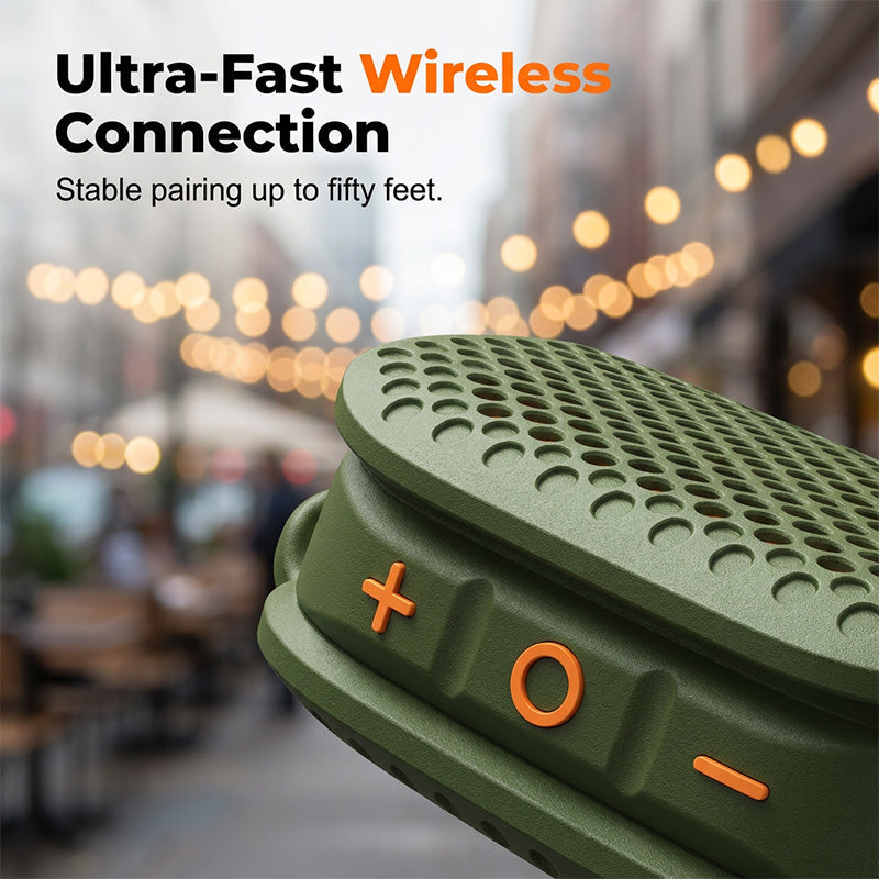 🔊🌊 Mini Wireless Bluetooth Speaker – TWS Stereo Pairing & IPX5 Water Resistance for Music Anywhere