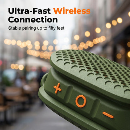 🔊🌊 Mini Wireless Bluetooth Speaker – TWS Stereo Pairing & IPX5 Water Resistance for Music Anywhere