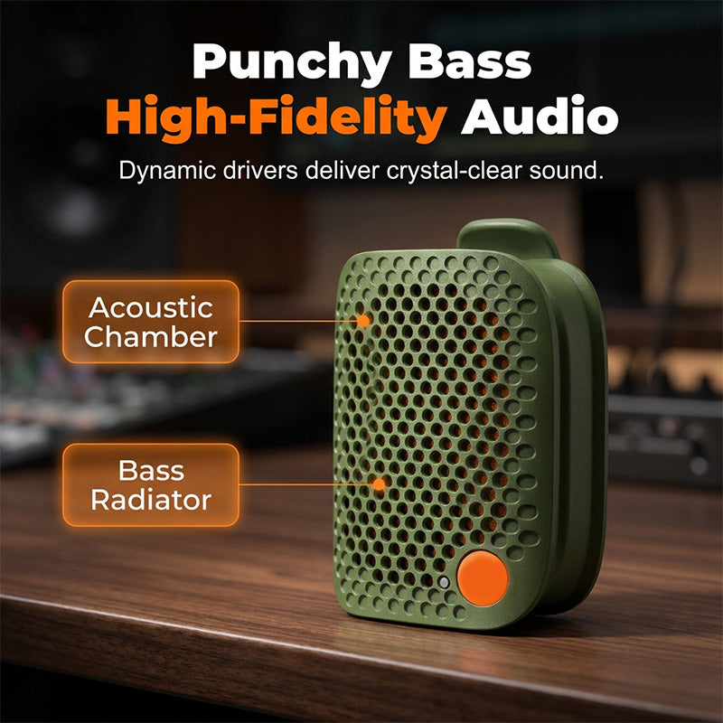 🔊🌊 Mini Wireless Bluetooth Speaker – TWS Stereo Pairing & IPX5 Water Resistance for Music Anywhere