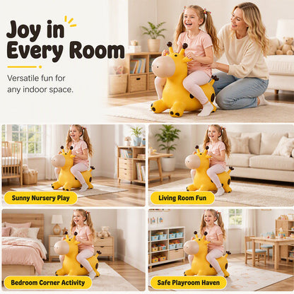Bouncy Giraffe Ride-On Hopper – Adorable Active-Play Buddy for Little Adventurers