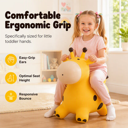 Bouncy Giraffe Ride-On Hopper – Adorable Active-Play Buddy for Little Adventurers
