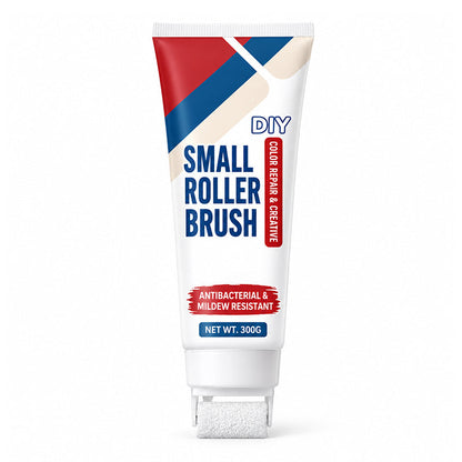 🏠🖌️ Roll & Restore™ Waterproof Wall Touch-Up Paste – Built-In Mini Roller for Easy DIY Repairs