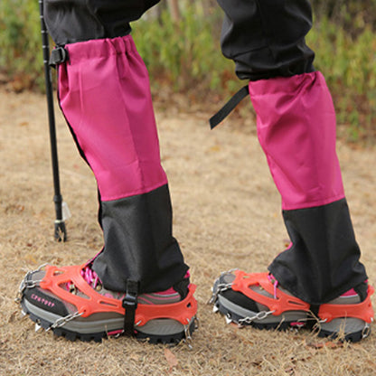 🥾 LIMITED-TIME 50% OFF! ❄️ Outdoor Anti-Slip Crampons – Stainless Steel Spikes, Quick-On, Multi-Sport ✨