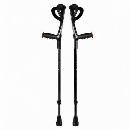 🩼 50% OFF! ✨ Folding Forearm Crutches – Shock-Absorbing Spring System, Reinforced Aluminum Shaft & Slip-Resistant Rubber Feet – Comfortable Mobility Aid for Fracture Rehabilitation 🦵