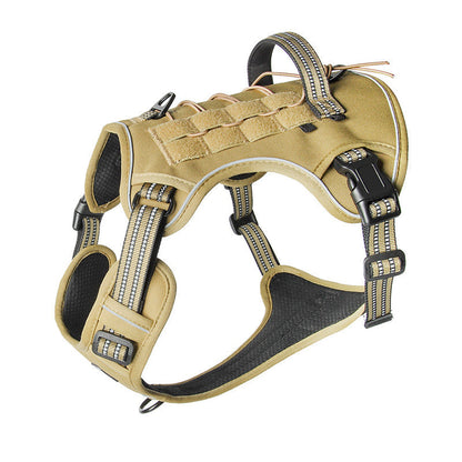 🐕 50% OFF! ✨ Outdoor Heavy-Duty Dog Vest Harness – Ergonomic No-Pull Chest Design, Multi-Point Adjustment & Breathable Mesh Lining – Climbing-Grade Buckles with Control Handle for Safe Walks 🦮