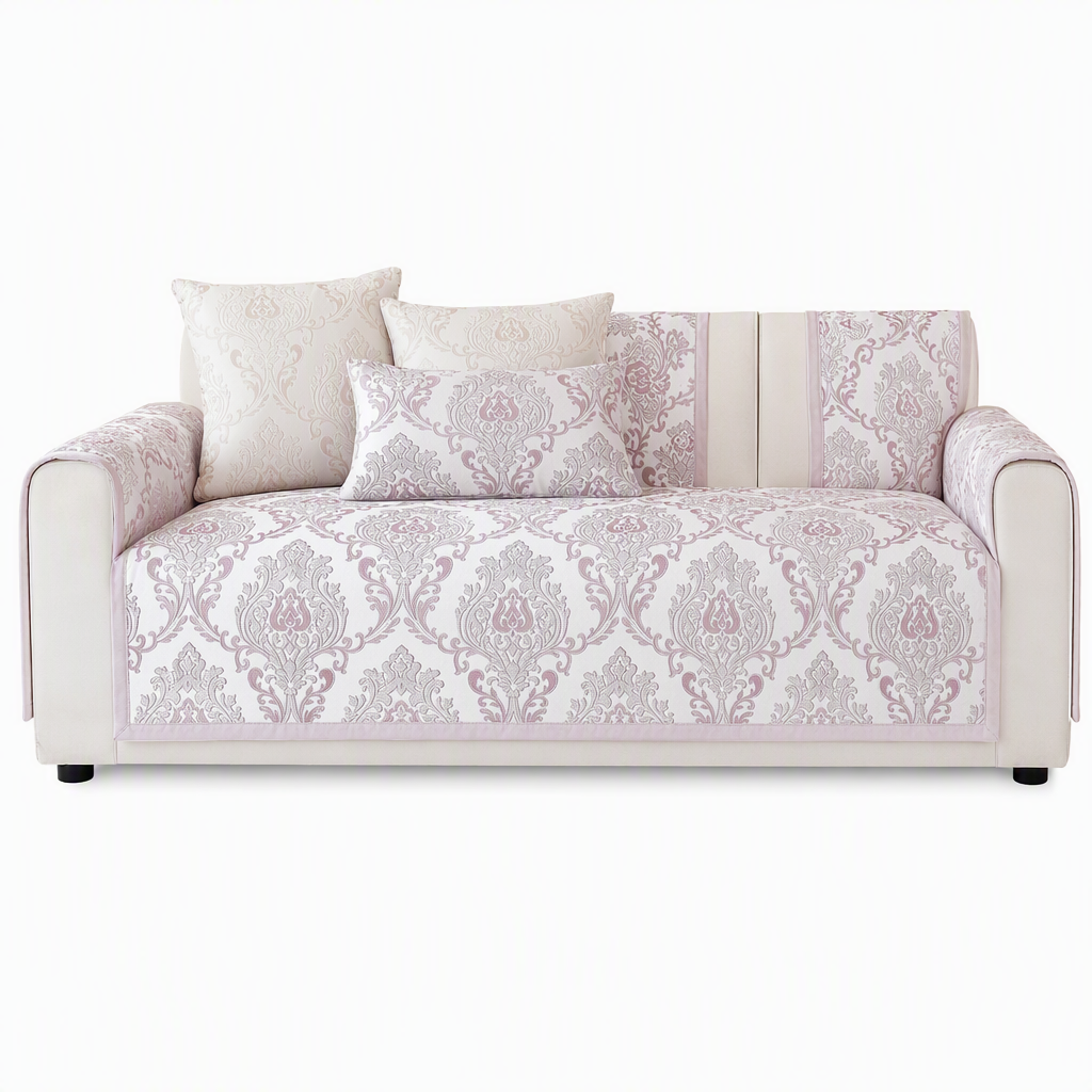 🛋️✨ European Jacquard Sofa Protector – Non-Slip All-Season Couch Cover for an Instant Living Room Refresh