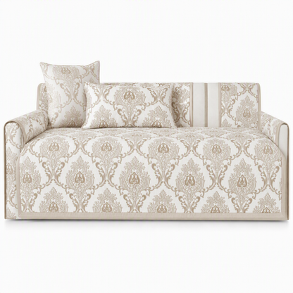 🛋️✨ European Jacquard Sofa Protector – Non-Slip All-Season Couch Cover for an Instant Living Room Refresh