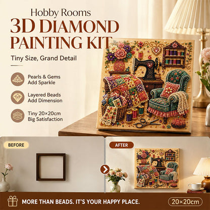 💎🎨 Sparkling Diamond Art Craft Kit – Relax, Create & Turn Every Tiny Piece Into Beautiful Art