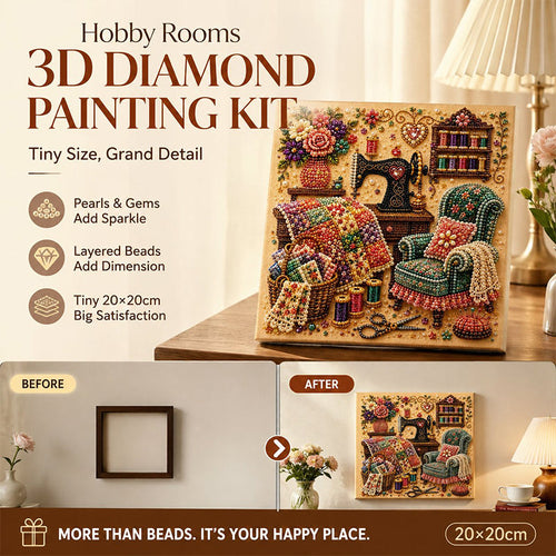 💎🎨 Sparkling Diamond Art Craft Kit – Relax, Create & Turn Every Tiny Piece Into Beautiful Art