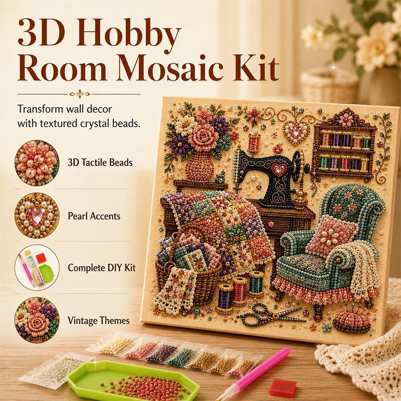 💎🎨 Sparkling Diamond Art Craft Kit – Relax, Create & Turn Every Tiny Piece Into Beautiful Art