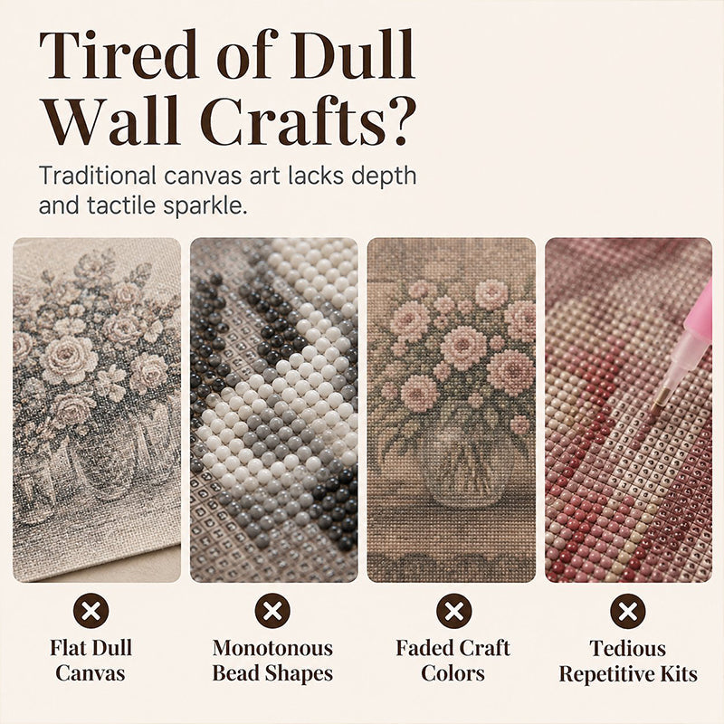 💎🎨 Sparkling Diamond Art Craft Kit – Relax, Create & Turn Every Tiny Piece Into Beautiful Art