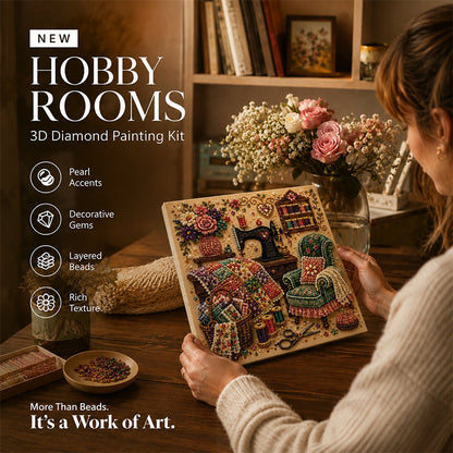 💎🎨 Sparkling Diamond Art Craft Kit – Relax, Create & Turn Every Tiny Piece Into Beautiful Art