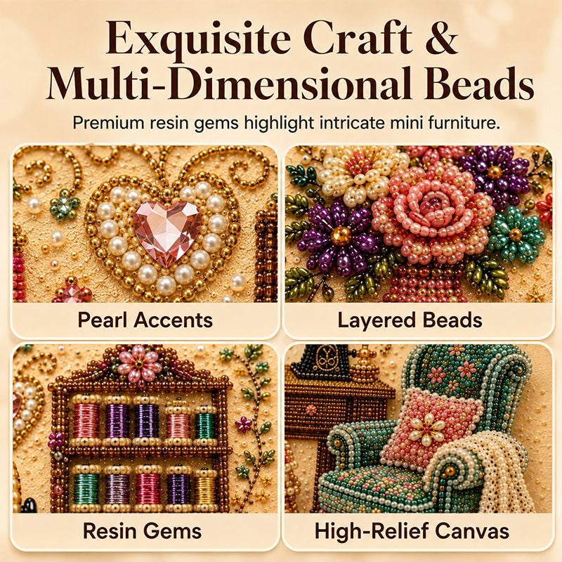 💎🎨 Sparkling Diamond Art Craft Kit – Relax, Create & Turn Every Tiny Piece Into Beautiful Art