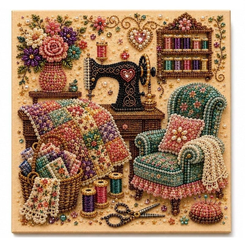 💎🎨 Sparkling Diamond Art Craft Kit – Relax, Create & Turn Every Tiny Piece Into Beautiful Art