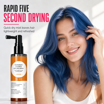 💇 Save 70%! 🌈 Temporary Hair Color Spray – Vivid colour & 5s dry ✨