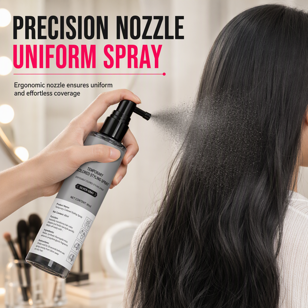 💇 Save 70%! 🌈 Temporary Hair Color Spray – Vivid colour & 5s dry ✨