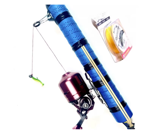 🎣🚀 LongCast Pro™ Bait Launcher Fishing Set – Precision Slingshot Casting Rod with Spinning Reel