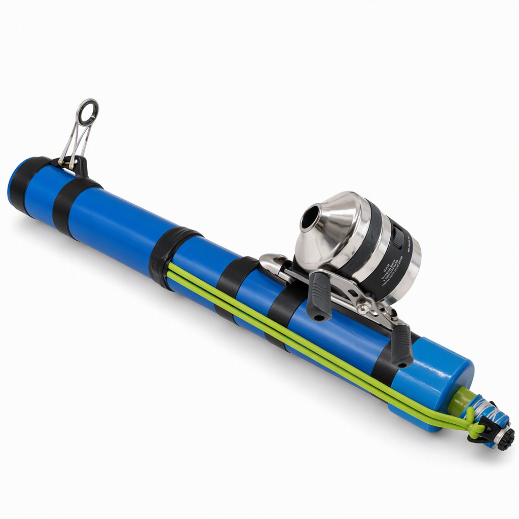 🎣🚀 LongCast Pro™ Bait Launcher Fishing Set – Precision Slingshot Casting Rod with Spinning Reel
