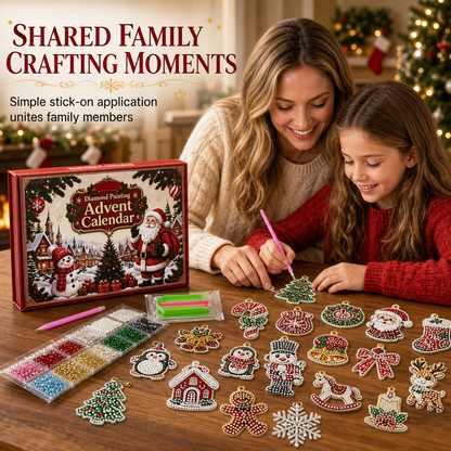 🎄💎 24 Days of Christmas Sparkle – DIY Ornament Craft Collection for a Magical Holiday Countdown📅