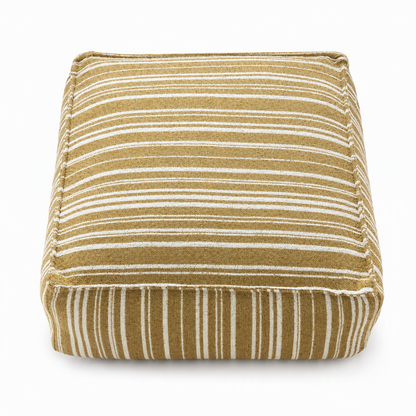 CozySpace Fill-Your-Own Storage Ottoman Cover – Square Pouf Footrest with Wide Zipper, Hidden Blanket & Clothing Storage, 10 Stylish Designs
