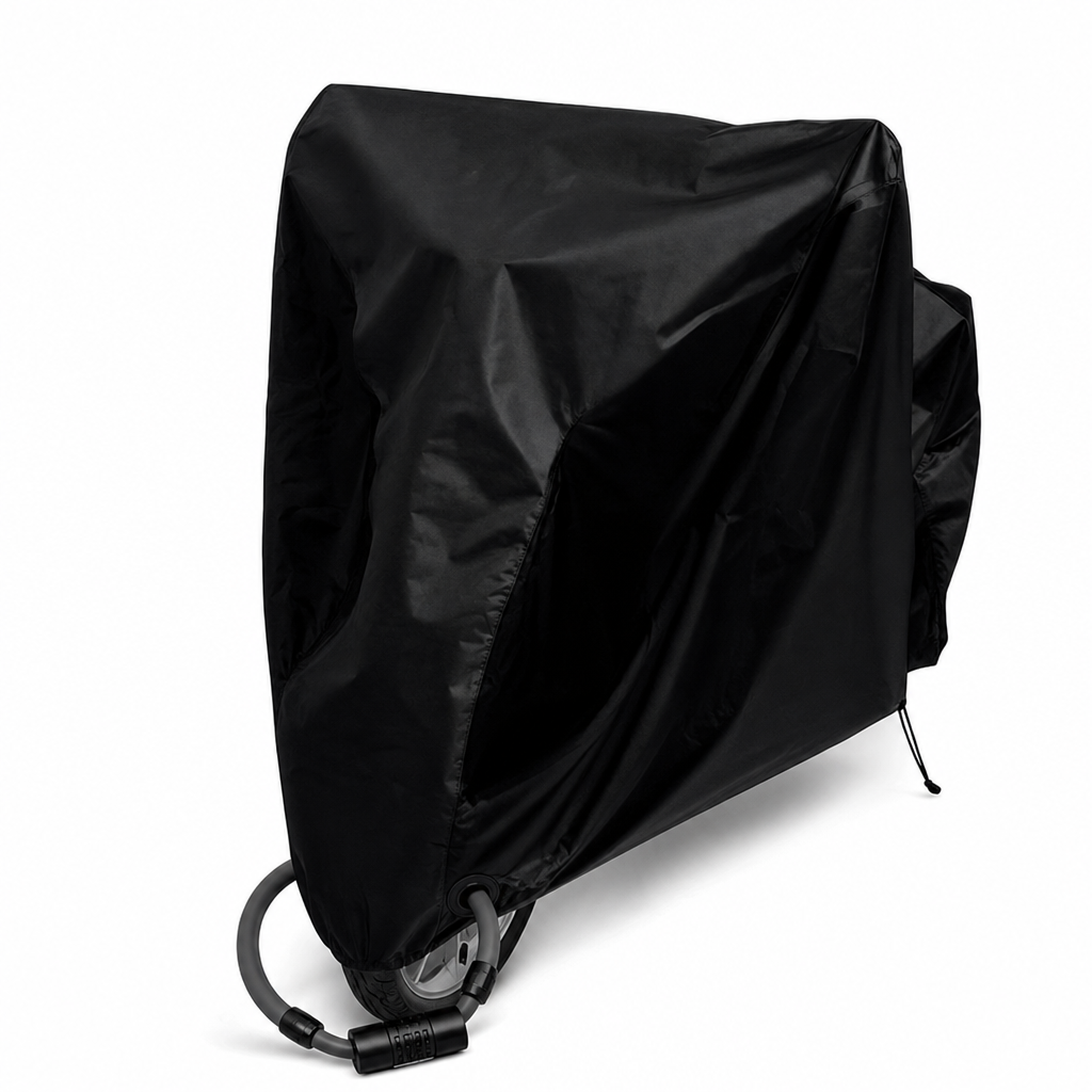 All-Weather Waterproof Bicycle Cover – Heavy-Duty Windproof Outdoor Bike Protection, Single & Double Bike Sizes