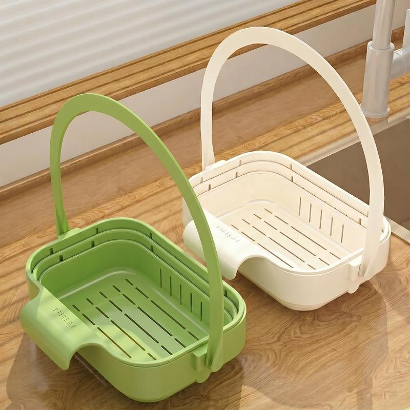 🥦💧Foldable Hanging Kitchen Sink Drain Basket – Keep Your Sink Clean & Clutter-Free
