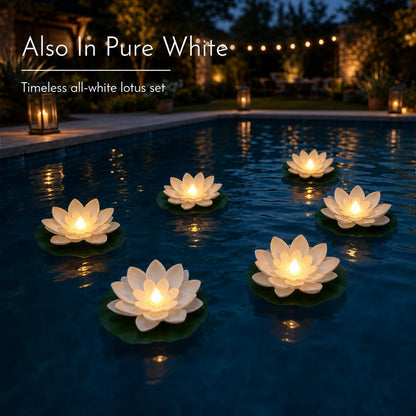 LotusGlow™ Floating Lotus Lights variant image 3